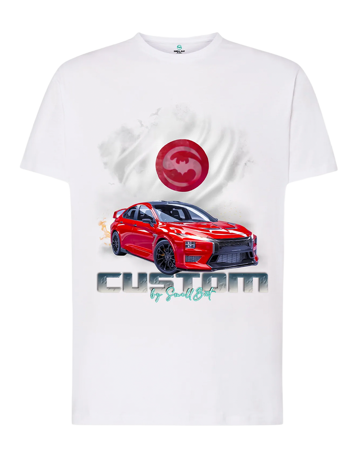 Camiseta Mitsubishi Evo - Manga Corta - Diseño Automotriz Exclusivo