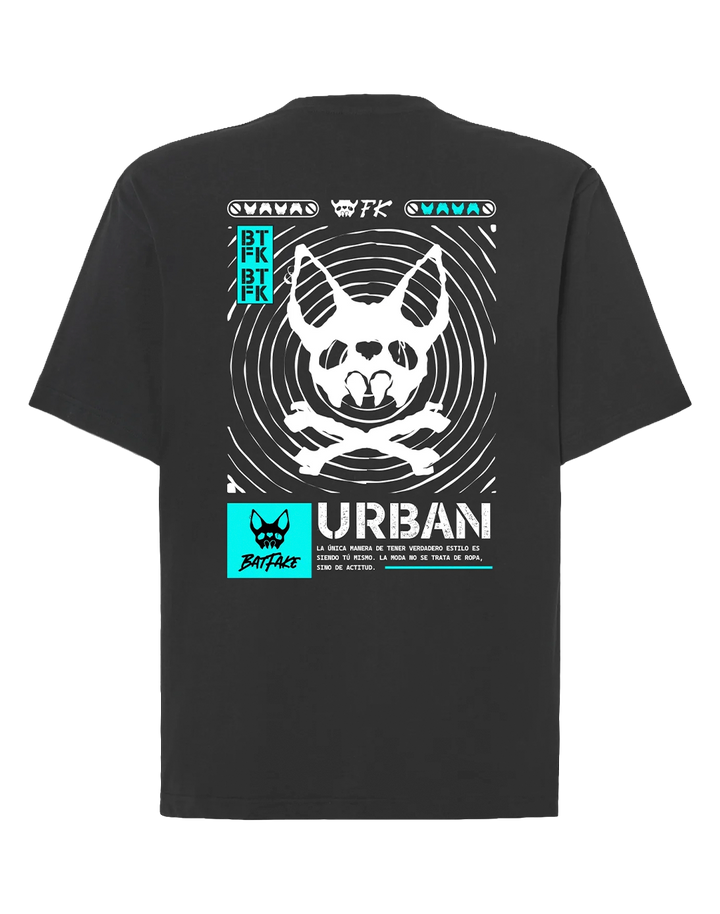 Camiseta Urbana Oversize Batfake – Diseño Exclusivo en Algodón 200gr