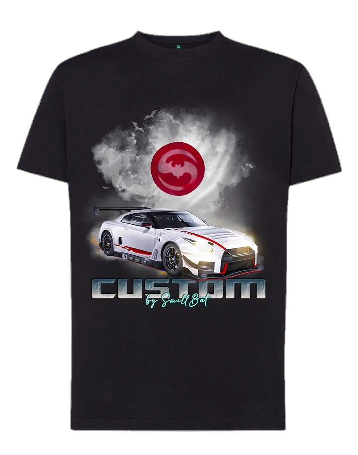 Camiseta Nissan GT-R - Manga Corta - Diseño Automotriz Exclusivo