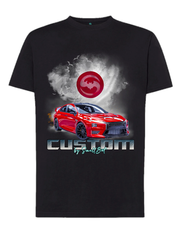 Camiseta Mitsubishi Evo - Manga Corta - Diseño Automotriz Exclusivo