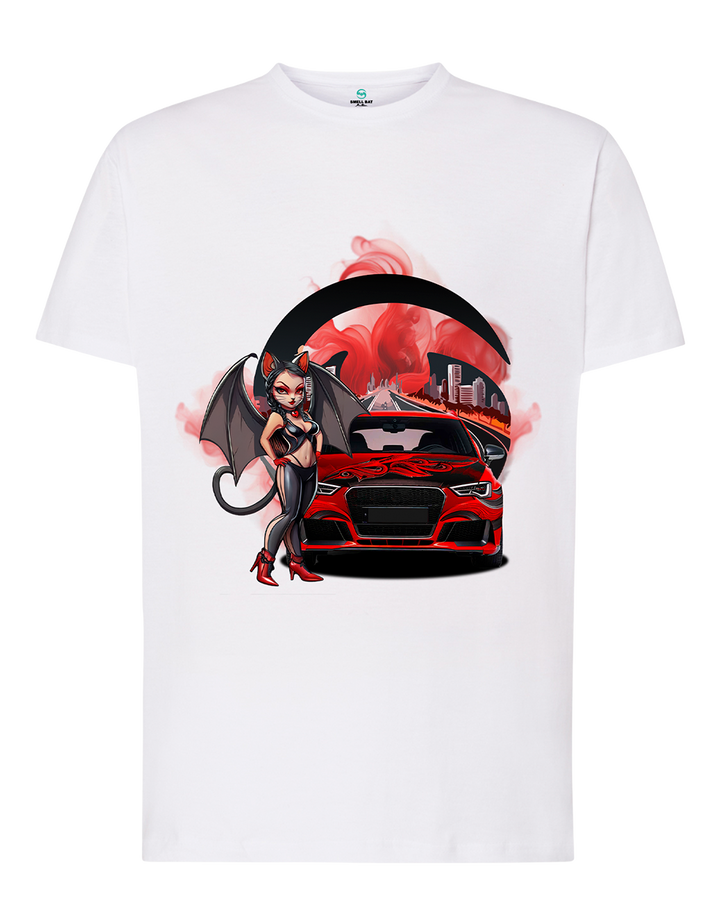Camiseta Audi A3 - Manga Corta - Diseño Automotriz Exclusivo