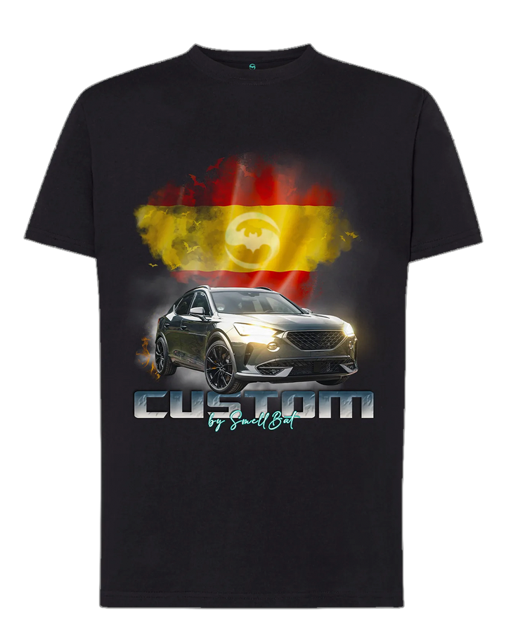 Camiseta Cupra Formentor - Manga Corta - Diseño Automotriz Exclusivo