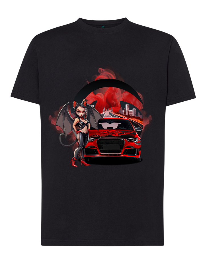 Camiseta Audi A3 - Manga Corta - Diseño Automotriz Exclusivo
