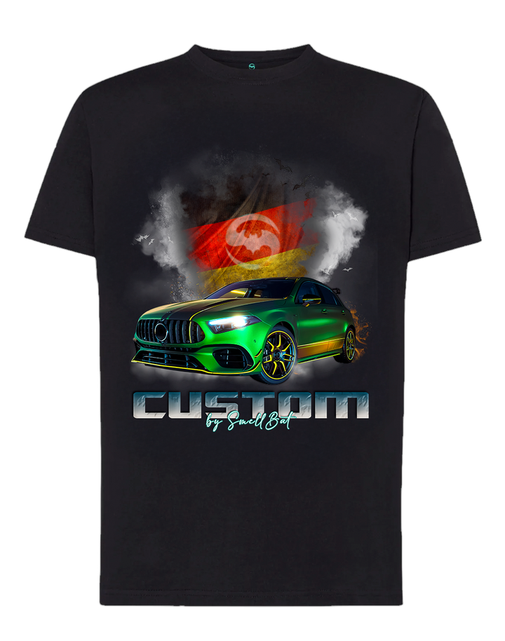 Camiseta Mercedes AMG A45 S - Manga Corta - Diseño Automotriz Exclusivo