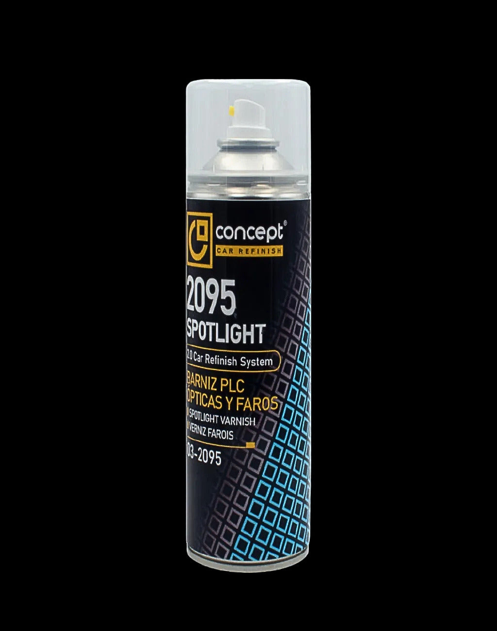 barniz acrílico 1k en spray para faros 400 Ml