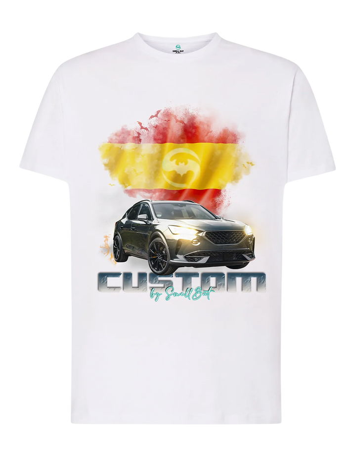 Camiseta Cupra Formentor - Manga Corta - Diseño Automotriz Exclusivo