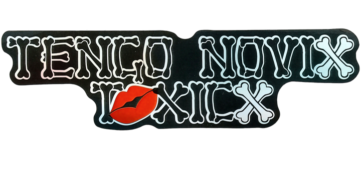 Pegatina Holográfica "Tengo novi@ toxic@"