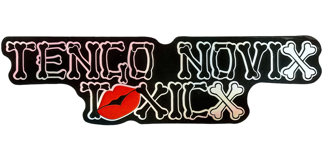 Pegatina Holográfica "Tengo novi@ toxic@"