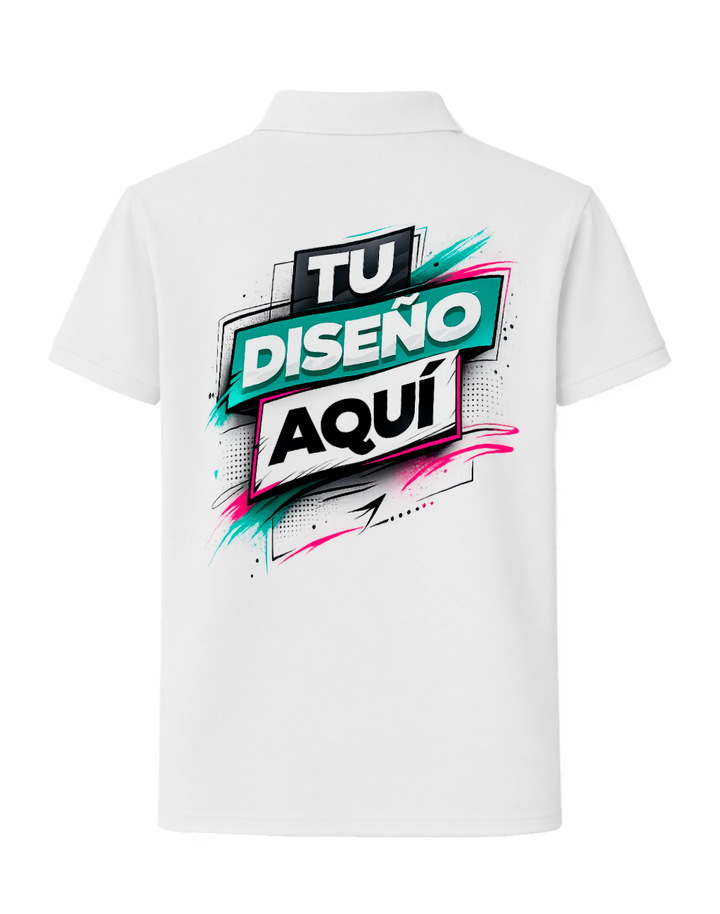 Polo Personalizado Online con Impresión DTF en España y Portugal