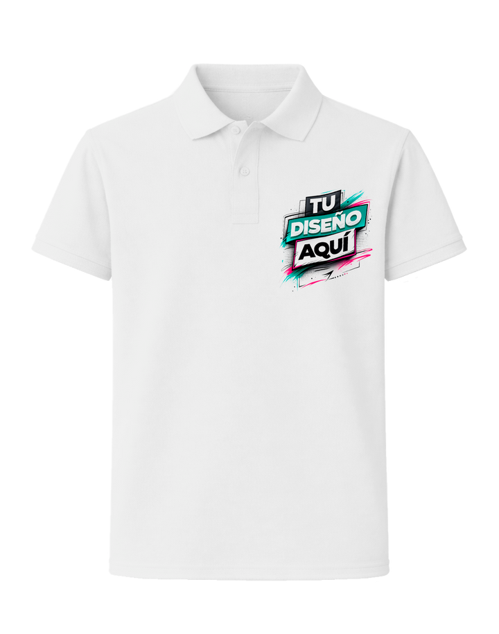 Polo Personalizado Online con Impresión DTF en España y Portugal