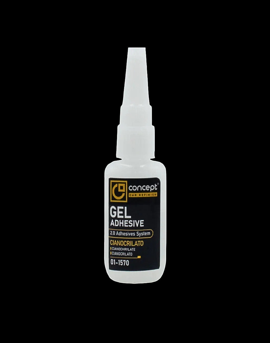 Adhesivo de cianocrilato profesional en gel 20 gr - pegado de alta resistencia